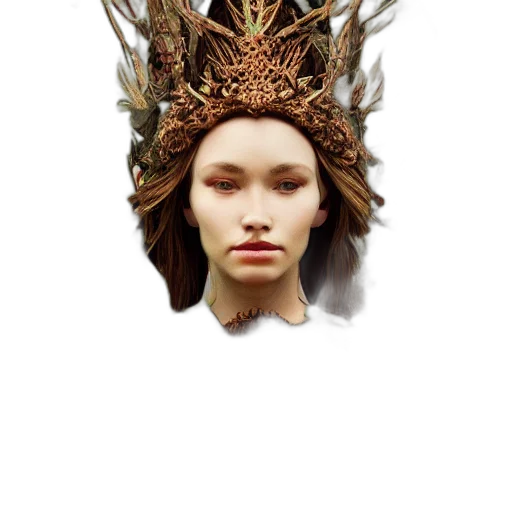 crown, mask, face, dragon transparent PNG cut-out