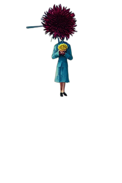 staff, crown, hat, dress, concept art, pixel art, 3d render, vaporwave transparent PNG cut-out