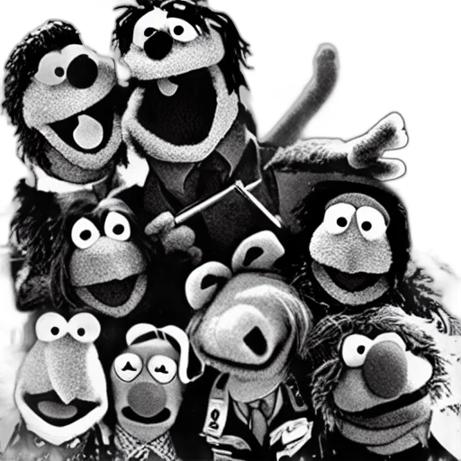 staff, animal, muppets, wwii transparent PNG cut-out