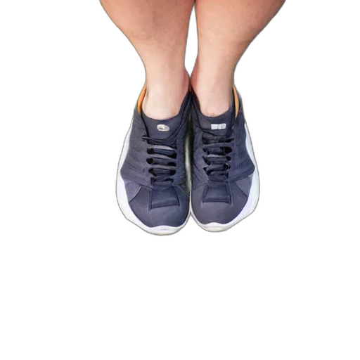 shoes, dress, face, staff transparent PNG cut-out