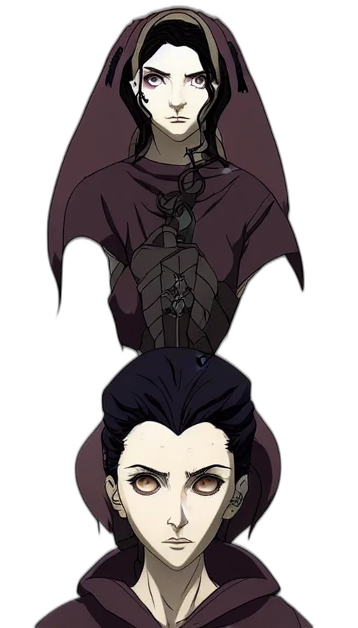 staff, mask, creature, concept art, anime, pixel art, cartoon, dark transparent PNG cut-out