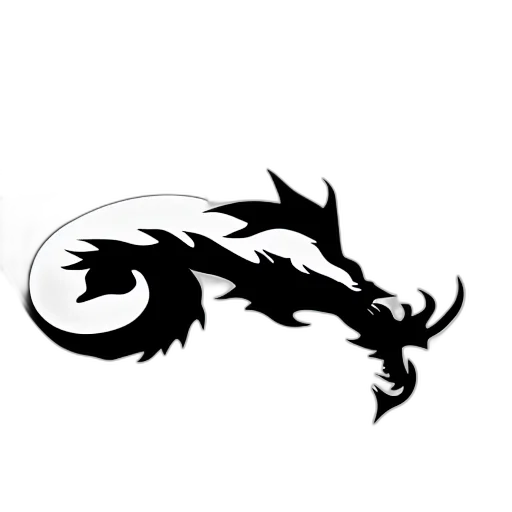 dragon, staff, animal, creature transparent PNG cut-out
