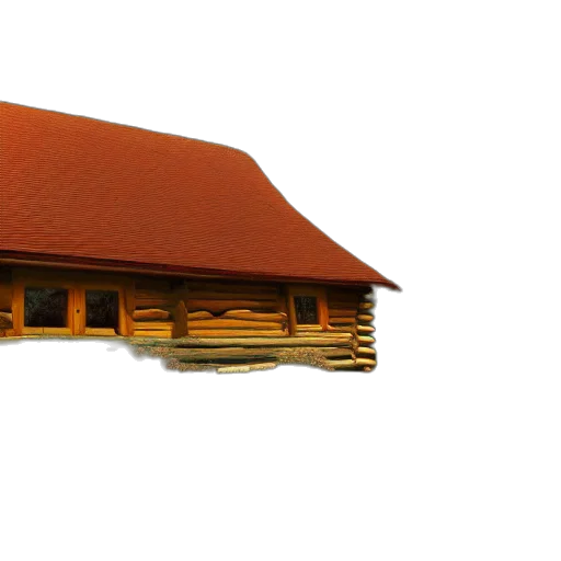 building, furniture, weapon, crown, 3d render, concept art, photorealistic, log transparent PNG cut-out