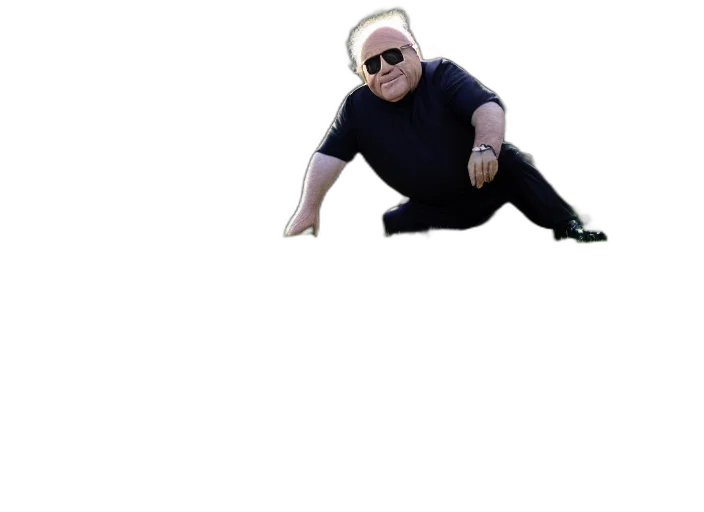 creature, animal, staff, shoes, photo, still, danny, devito transparent PNG cut-out
