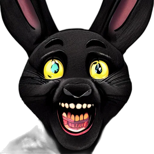 mask, animal, creature, face transparent PNG cut-out