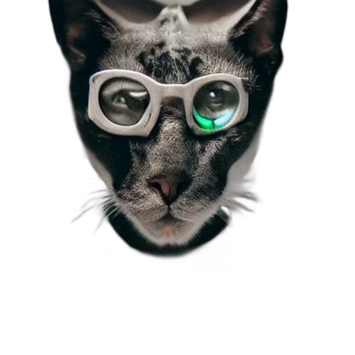 mask, animal, face, staff, cyberpunk, photorealistic, fantasy art, cartoon transparent PNG cut-out