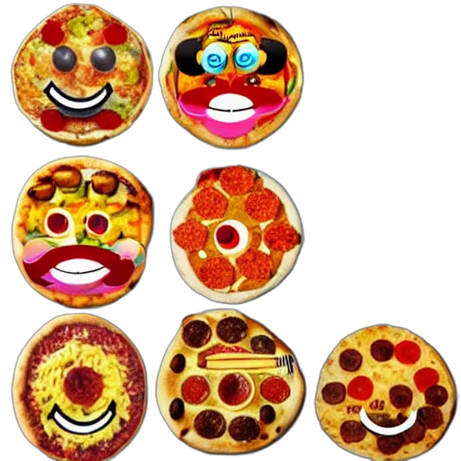 jewelry, mask, food, human, made, pizza transparent PNG cut-out