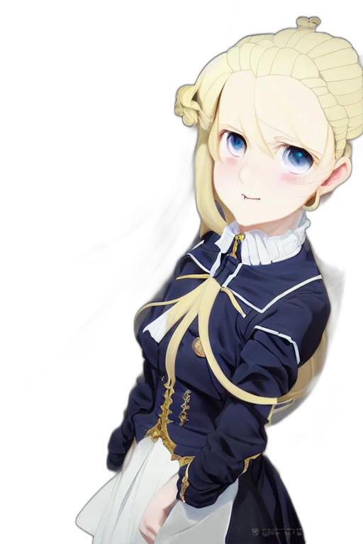 staff, dress, jacket, crown transparent PNG cut-out