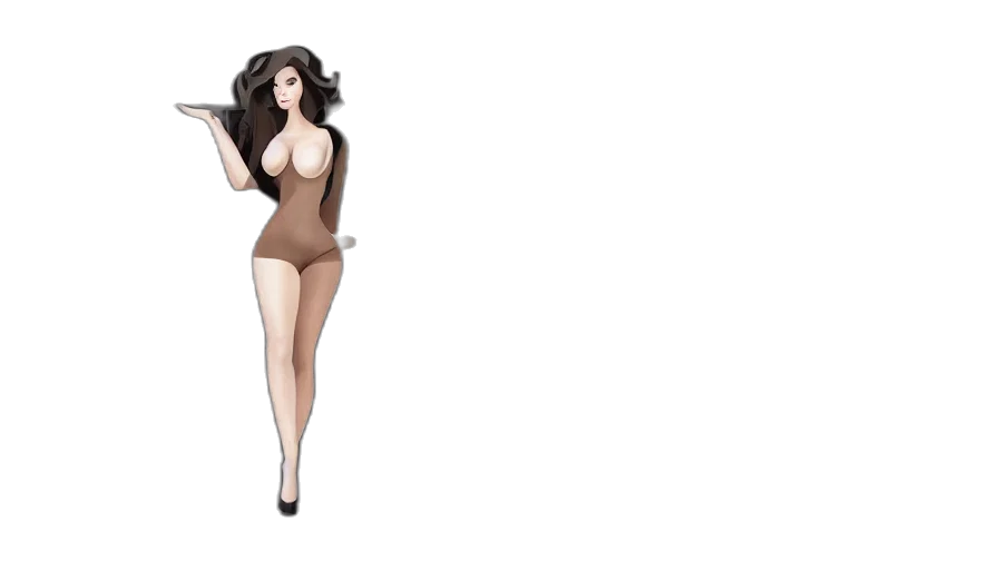 dress, 3d render, concept art, fantasy art, photorealistic, seductive, women, guarding transparent PNG cut-out