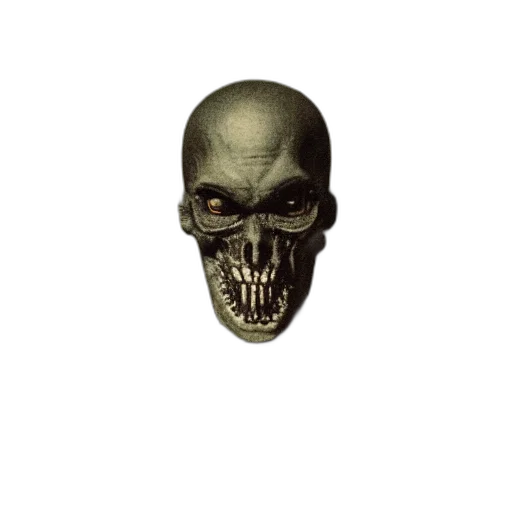 mask, face, creature, robot, pixel art, concept art, photorealistic, 3d render transparent PNG cut-out