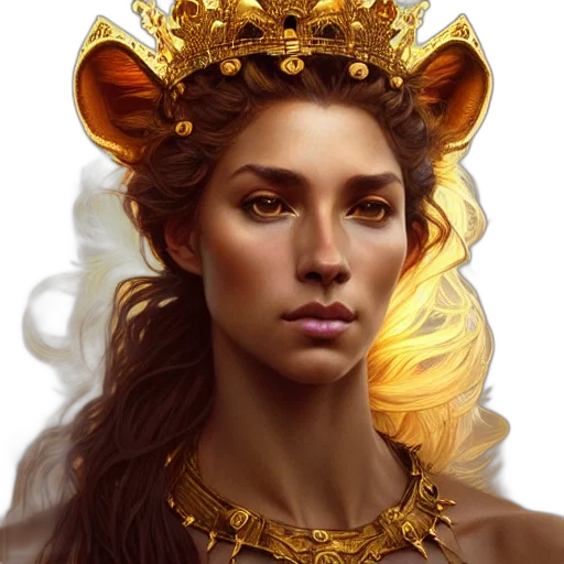 crown, jewelry, dragon, face, fantasy art, photorealistic, concept art, comic book art transparent PNG cut-out