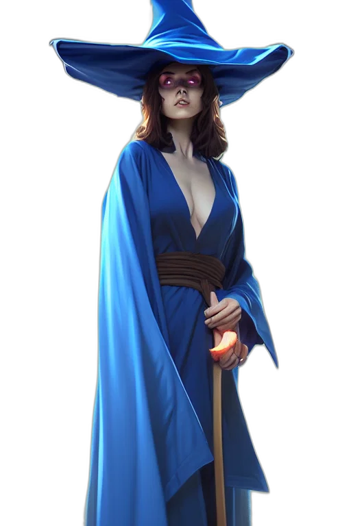staff, dress, sword, hat transparent PNG cut-out