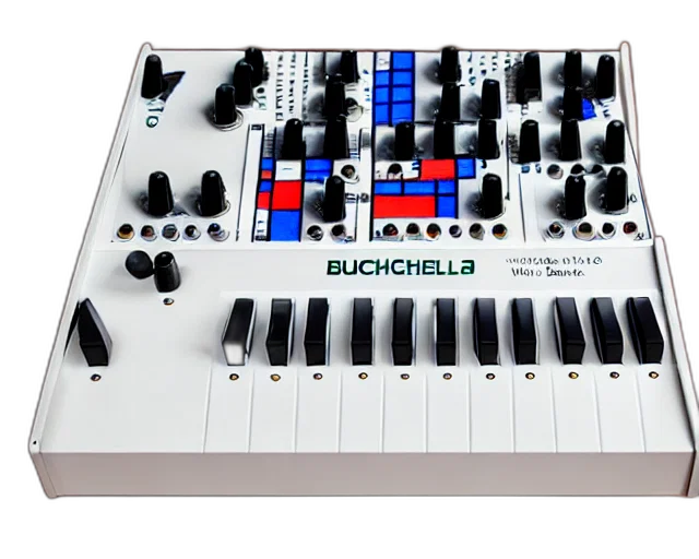 modular, buchla, synthesizer, white transparent PNG cut-out