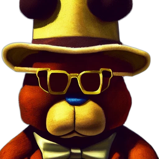 staff, hat, animal, face transparent PNG cut-out