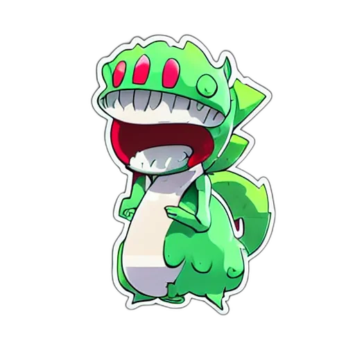 dragon, creature, staff, animal transparent PNG cut-out