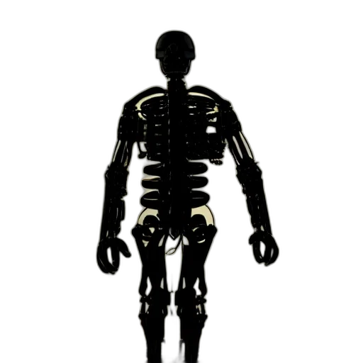 robot, creature, animal, jewelry, concept art, 3d render, pixel art, dark transparent PNG cut-out