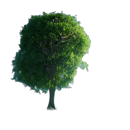 tree, crown, hat, animal, 3d render, photorealistic, concept art, pixel art transparent PNG cut-out