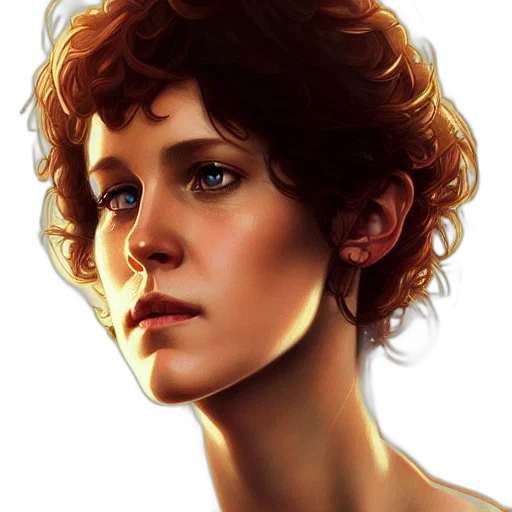 face, crown, photorealistic, fantasy art, concept art, oil painting, golden, beautiful transparent PNG cut-out