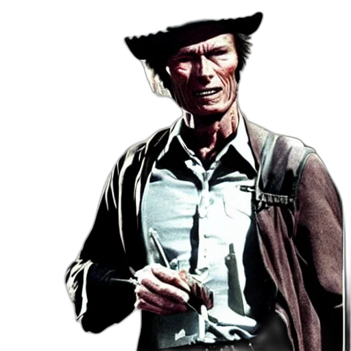 staff, hat, face, weapon transparent PNG cut-out