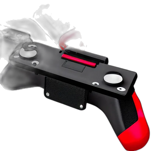 weapon, staff, 3d render, concept art, cyberpunk, photorealistic, arms, nintendo transparent PNG cut-out