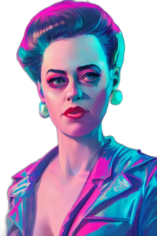 face, jacket, robot, dress transparent PNG cut-out