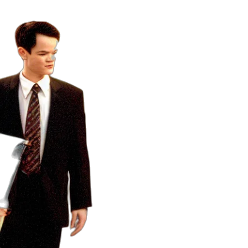 staff, jacket, film, still transparent PNG cut-out