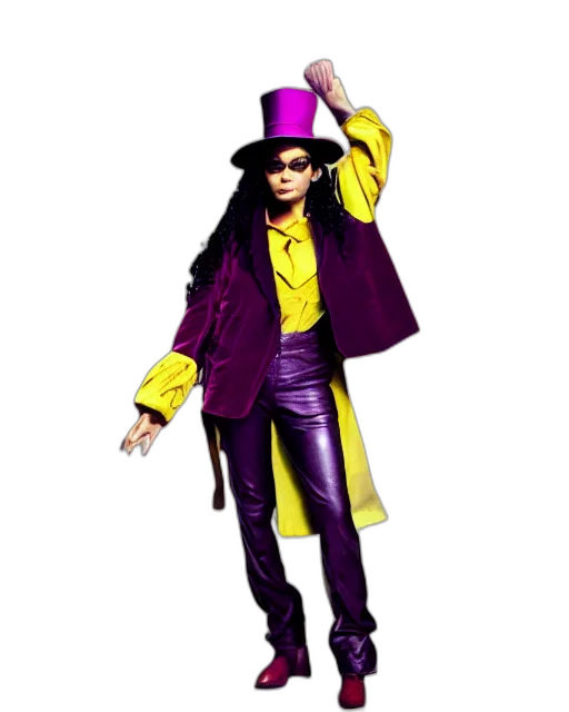 jacket, hat, staff, concept art transparent PNG cut-out