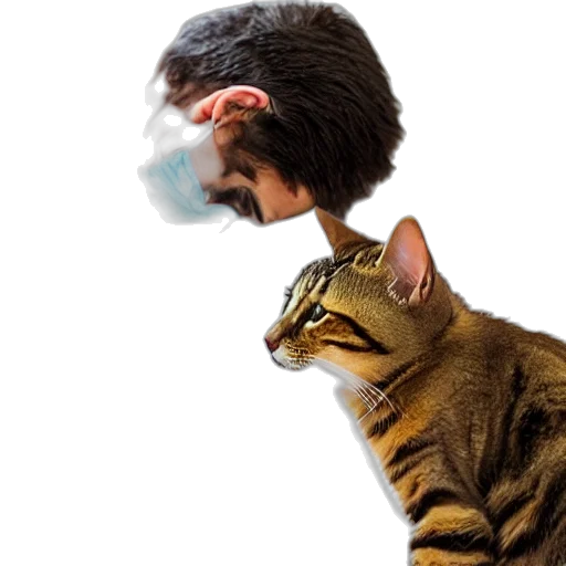 animal, mask, staff, creature transparent PNG cut-out