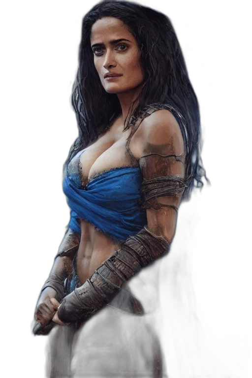 dress, fantasy art, concept art, comic book art transparent PNG cut-out
