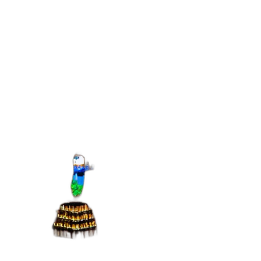 robot, hat, bottle, staff transparent PNG cut-out