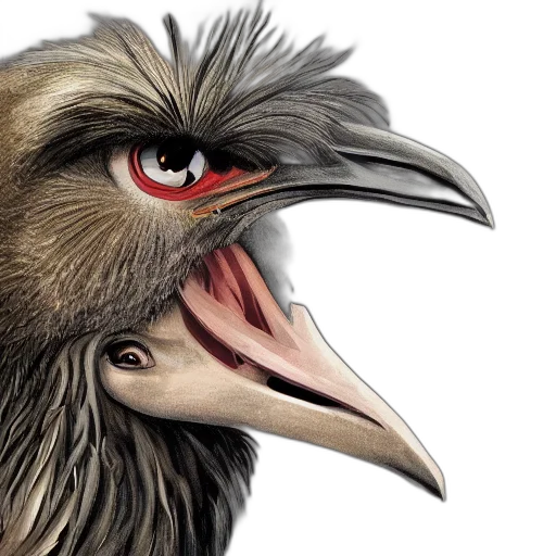 animal, creature, photorealistic, concept art transparent PNG cut-out