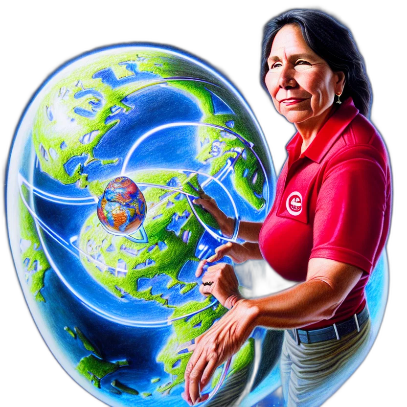 staff, photorealistic, fantasy art, oil painting transparent PNG cut-out