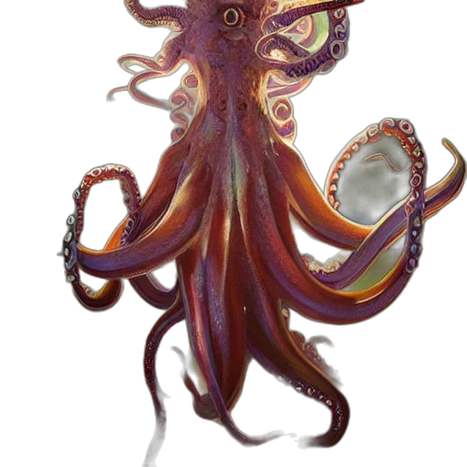 creature, staff, crown, animal transparent PNG cut-out