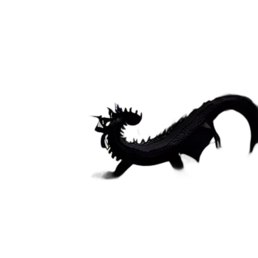 dragon, creature, animal, weapon, concept art, 3d render, fantasy art, photorealistic transparent PNG cut-out