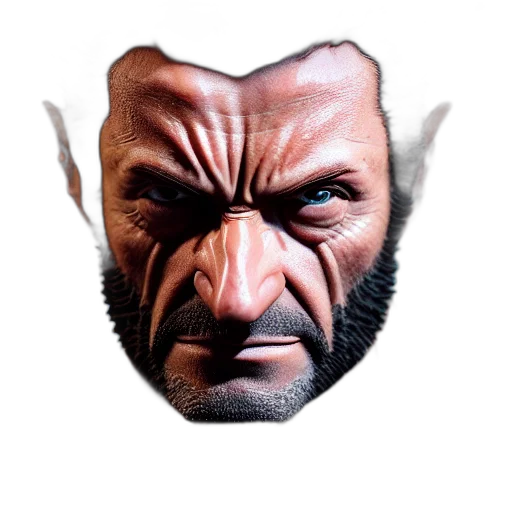 face, mask, creature, dragon transparent PNG cut-out