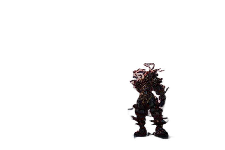 staff, creature, dragon, robot transparent PNG cut-out