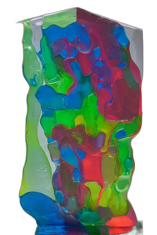 bottle, dress, shoes, 3d render transparent PNG cut-out