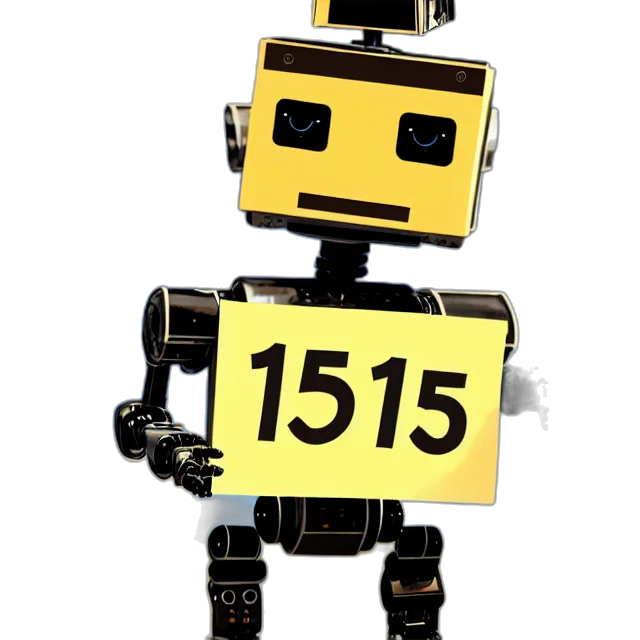 robot, 3d render, pixel art, concept art transparent PNG cut-out