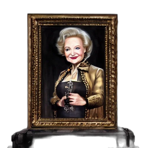 staff, jewelry, crown, face, photorealistic, oil painting, concept art, betty transparent PNG cut-out