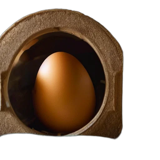 food, jewelry, hat, crown, 3d render, photorealistic, egg, watching transparent PNG cut-out