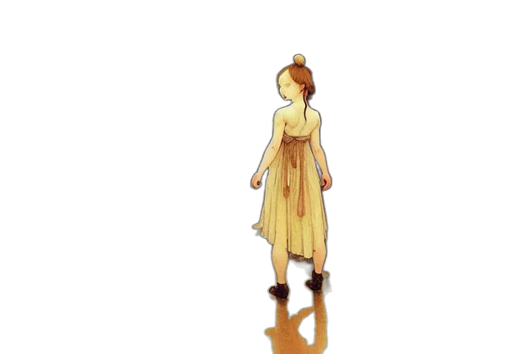 dress, staff, mask, face transparent PNG cut-out