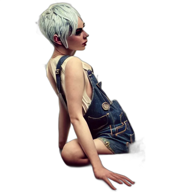 dress, concept art, photorealistic, fantasy art, pixel art, blue, dark, monochrome transparent PNG cut-out