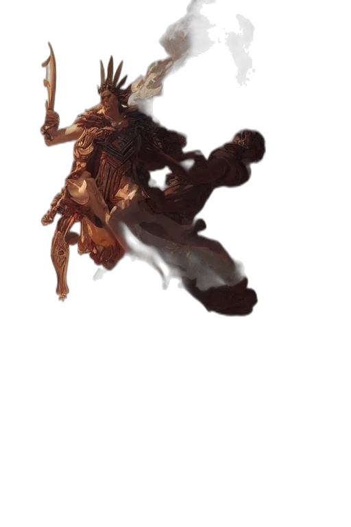 staff, dragon, creature, weapon, concept art, 3d render, fantasy art, photorealistic transparent PNG cut-out