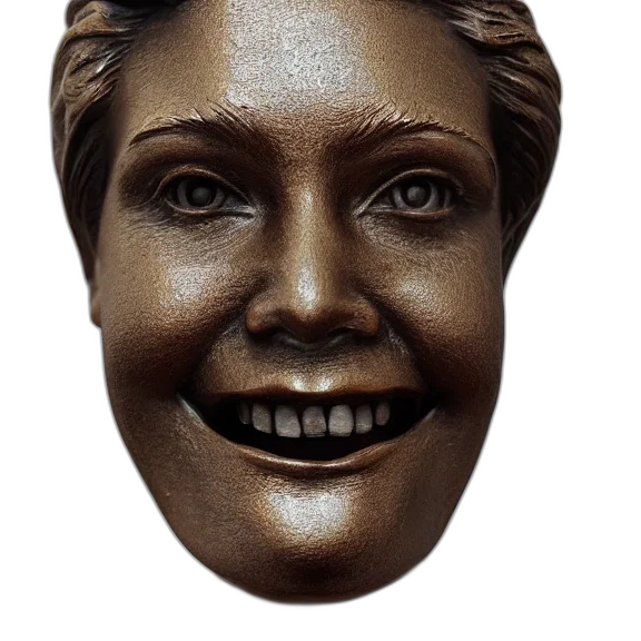 face, mask, creature, jewelry, 3d render, photorealistic, photo, medium transparent PNG cut-out