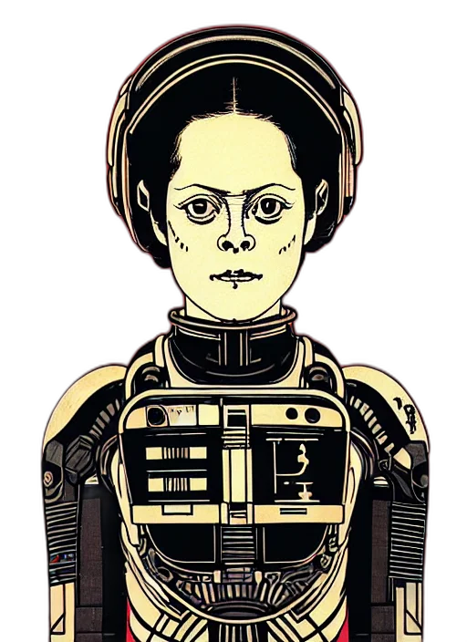 robot, face, comic book art, pixel art transparent PNG cut-out