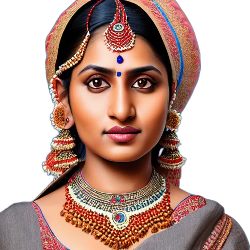 jewelry, face, crown, staff, photorealistic, oil painting, concept art, fantasy art transparent PNG cut-out