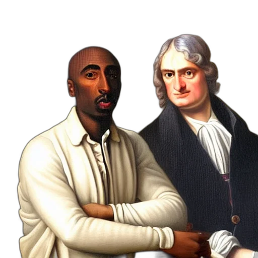 realistic, neoclassical, portrait, sir transparent PNG cut-out