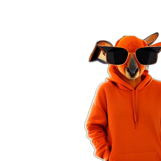 jacket, animal, mask, creature transparent PNG cut-out