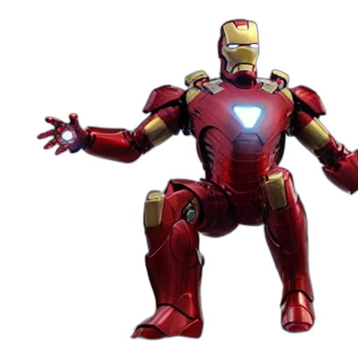 robot, 3d render, concept art, comic book art transparent PNG cut-out