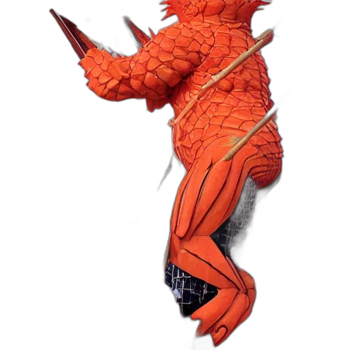 dragon, creature, jacket, animal, concept art, 3d render, fantasy art, photorealistic transparent PNG cut-out